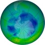 Antarctic Ozone 1993-08-17